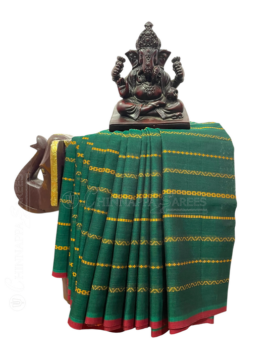Narayanpet GreenCotton Saree CS73