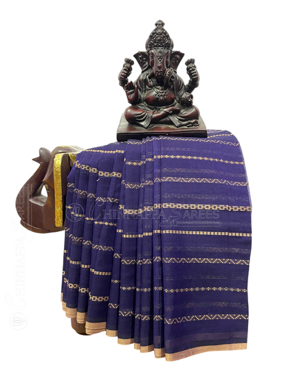 Narayanpet Violet Cotton sarees CS67