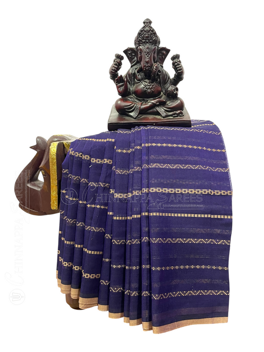Narayanpet Violet Cotton sarees CS67