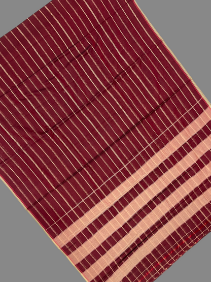 Narayanpet Maroon Cotton Sarees CS74