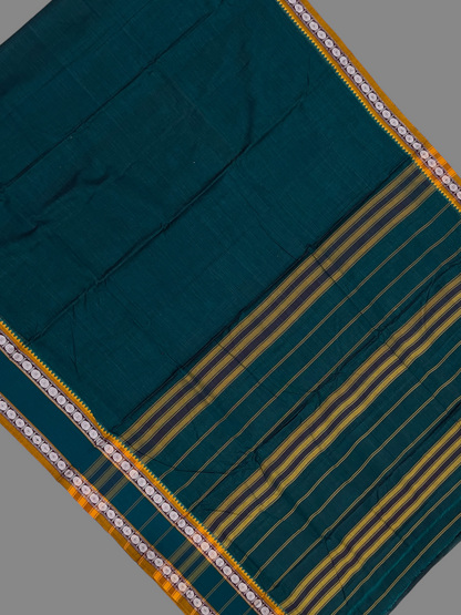 Narayanpet Green Cotton Sarees CS131
