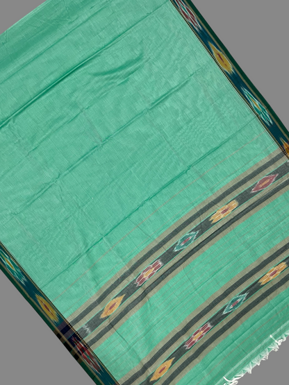 Narayanpet Pista Green Green Cotton Sarees CS129