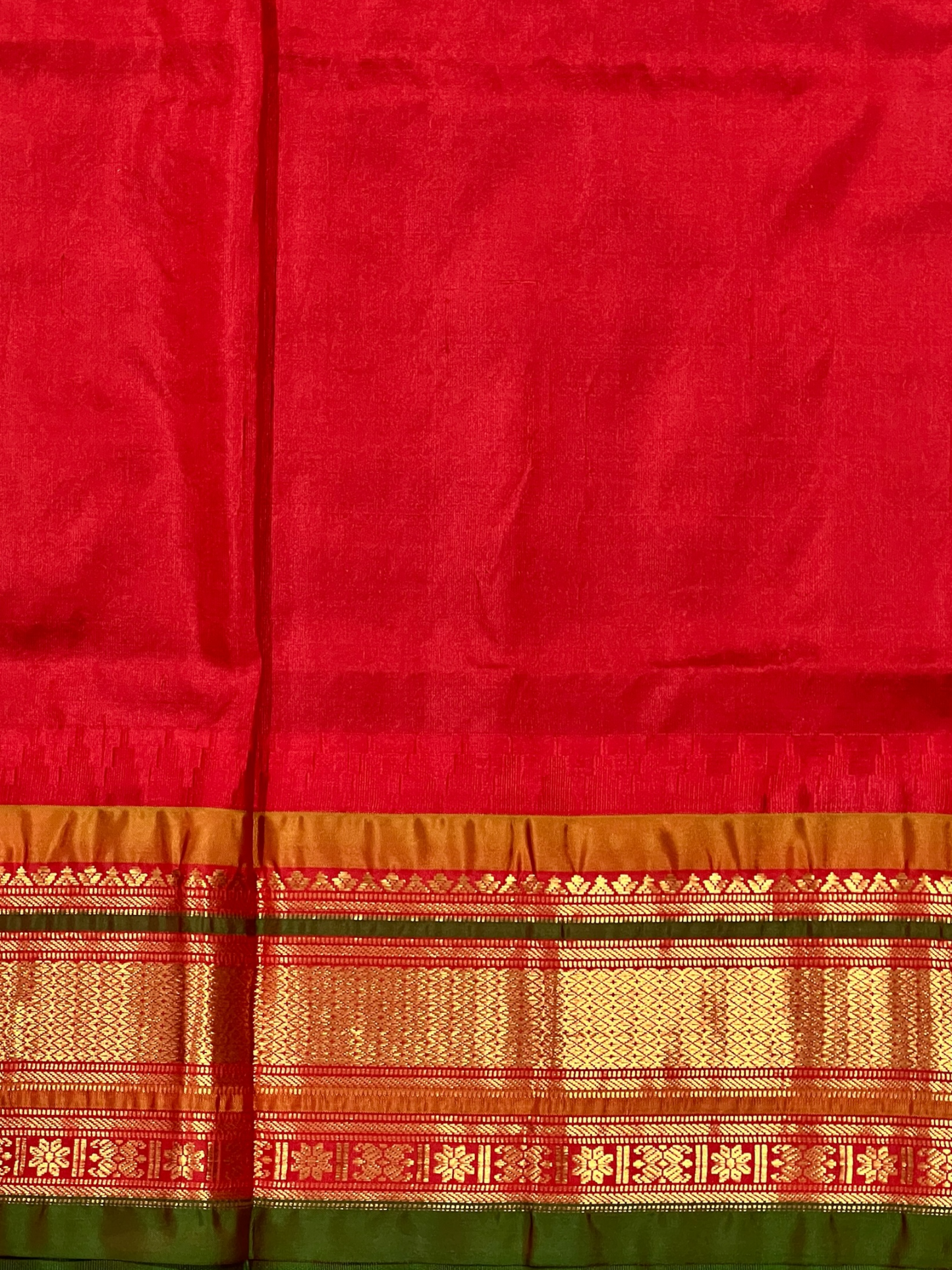 Kanchi  Royal Blue Stripes Butta Pure Silk Sarees