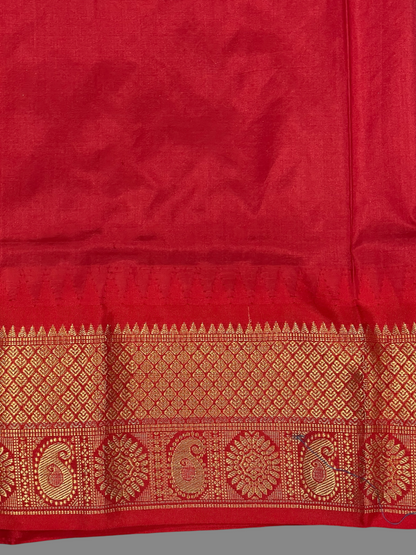 Sky Blue Pure Silk Saree | Diwali Exclusive