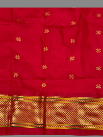 Sunshine Yellow Pure Silk Saree | Diwali Exclusive