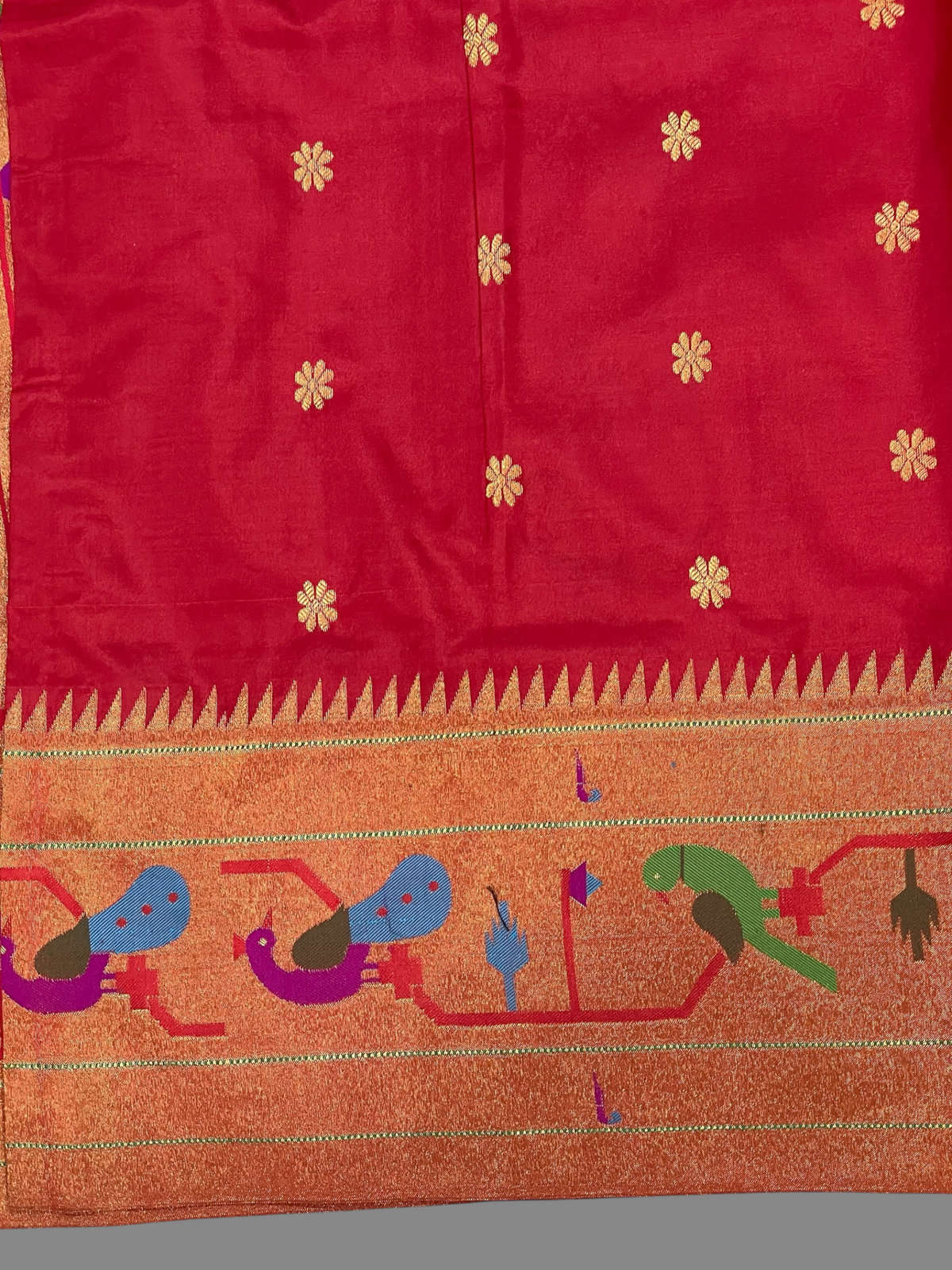Obsidian Black Pure Silk Saree | Diwali Exclusive