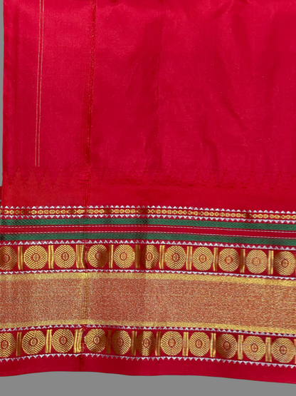 Peacock Teal Pure Silk Saree | Diwali Exclusive