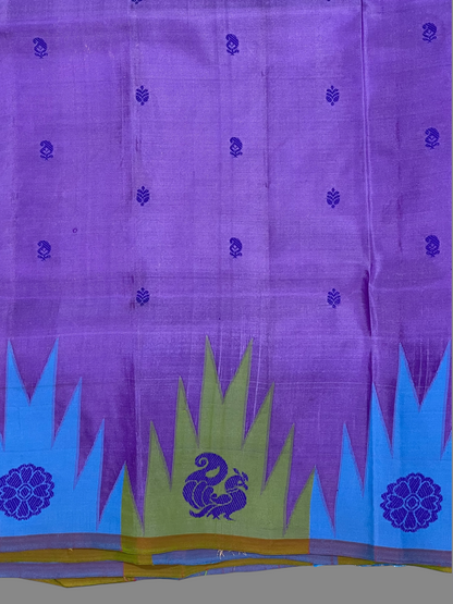 Magenta Pink Pure Silk Saree | Diwali Exclusive