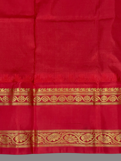 Royal Blue Pure Silk Saree | Navratri Exclusive