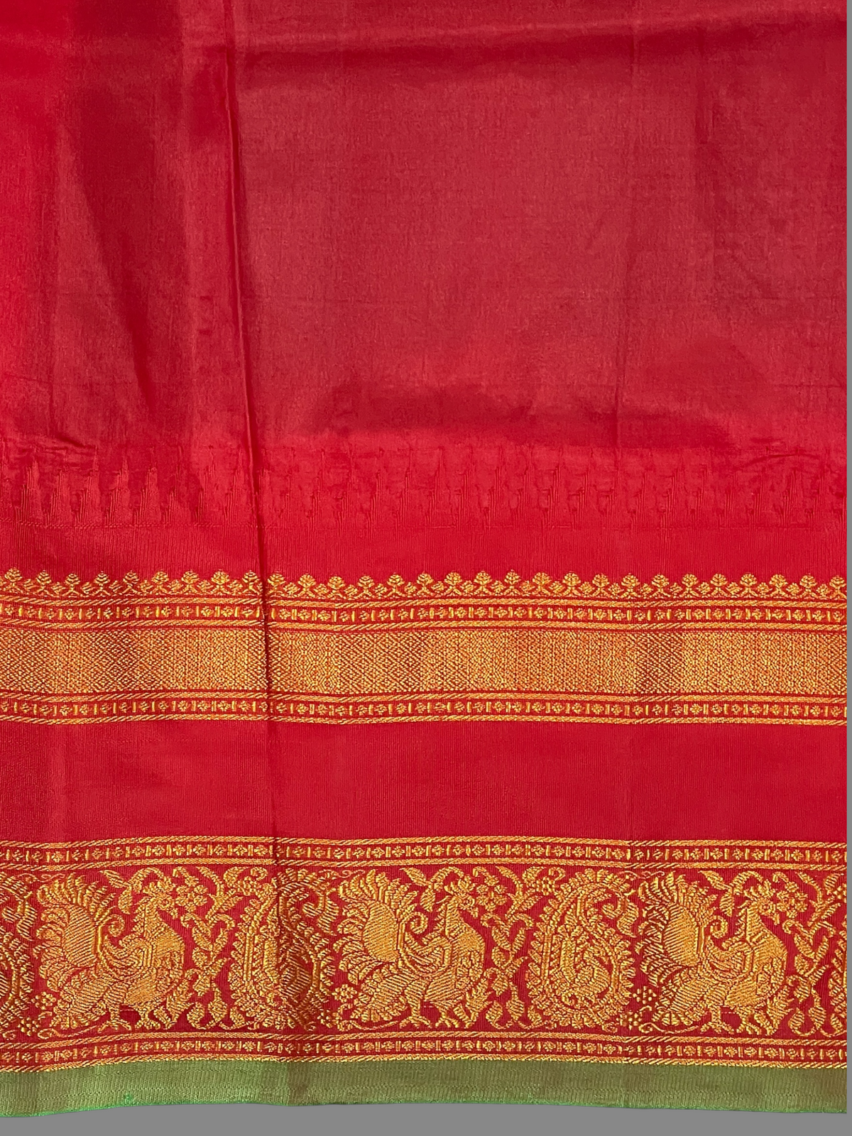 Midnight Black Pure Silk Saree | Diwali Exclusive