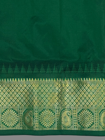 Rani Pink Pure Silk Saree | Diwali Exclusive