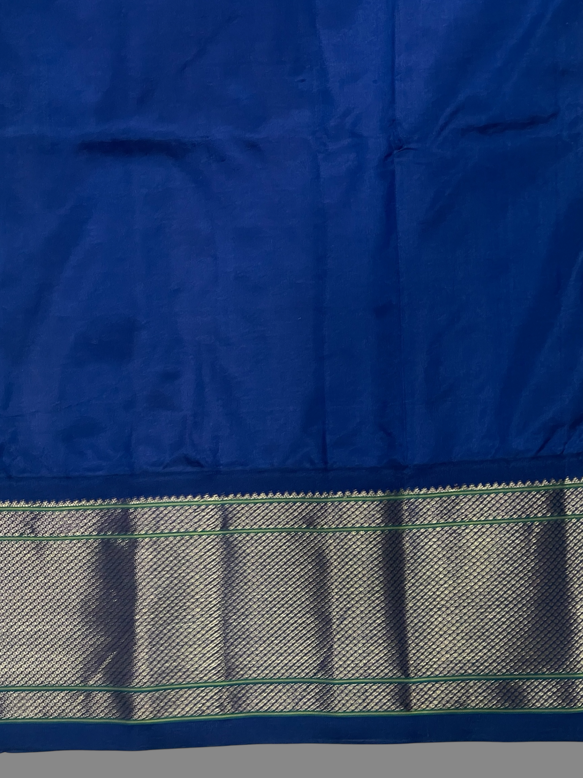 Paithani Parrot Green Pure Silk Saree | Navratri Exclusive
