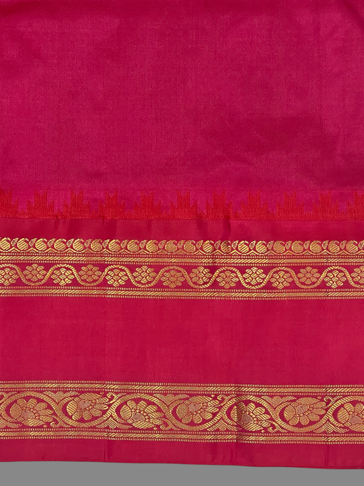Rich Black Pure Silk Saree | Diwali Exclusive