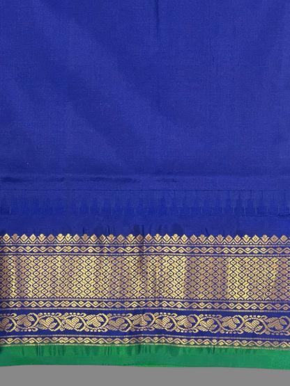 Dark Pink Pure Silk Saree | Navratri Exclusive