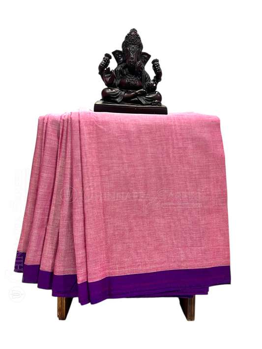Narayanpet  Pink Cotton Sarees CS11