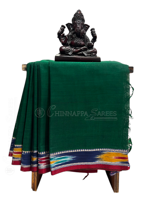 Narayanpet  Green Cotton Sarees CS3