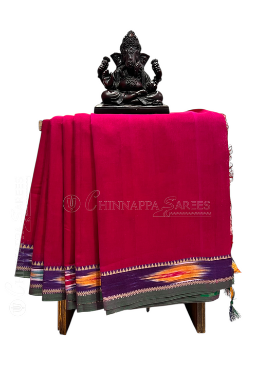 Narayanpet  Pink Cotton Sarees CS4