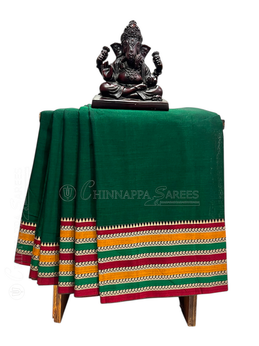 Narayanpet  Green Cotton Sarees CS28
