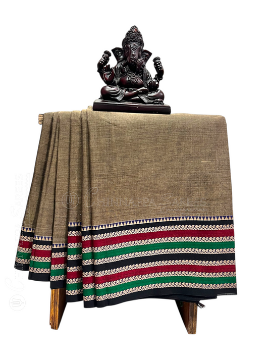 Narayanpet  Chiku Cotton Sarees CS26