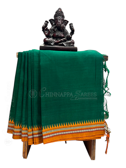 Narayanpet  Green Cotton Sarees CS30