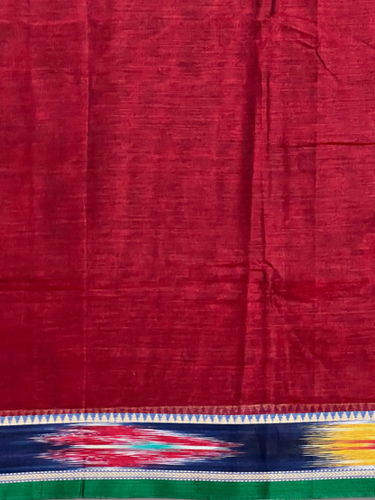 Narayanpet Brown Cotton Sarees CS2