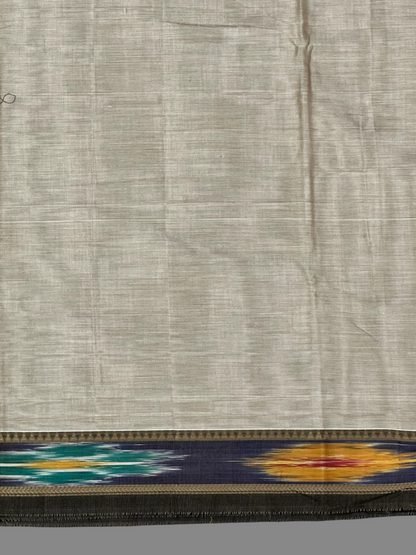 Narayanpet  Half White Cotton Sarees CS5