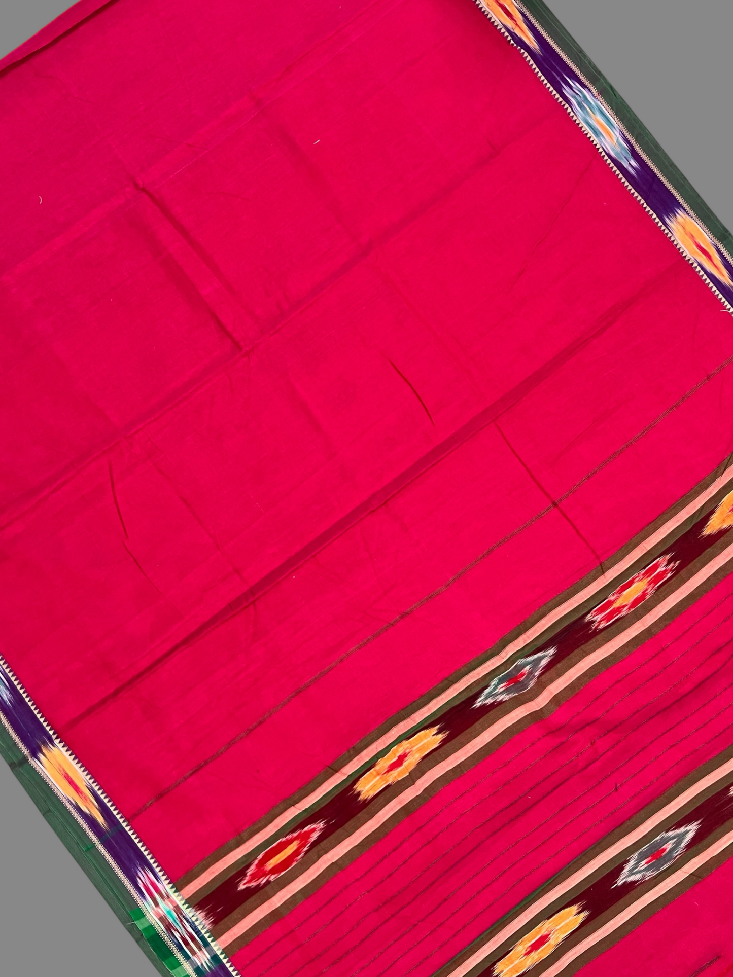 Narayanpet  Pink Cotton Sarees CS4
