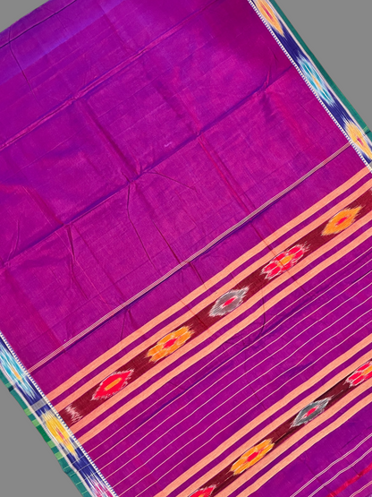 Narayanpet  Magenta Cotton Sarees CS6