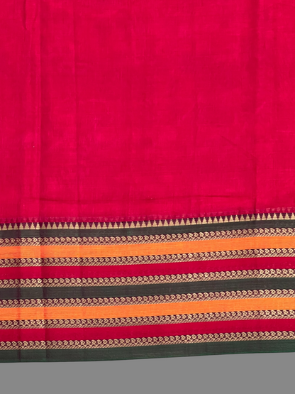 Narayanpet  Pink Cotton Sarees CS27