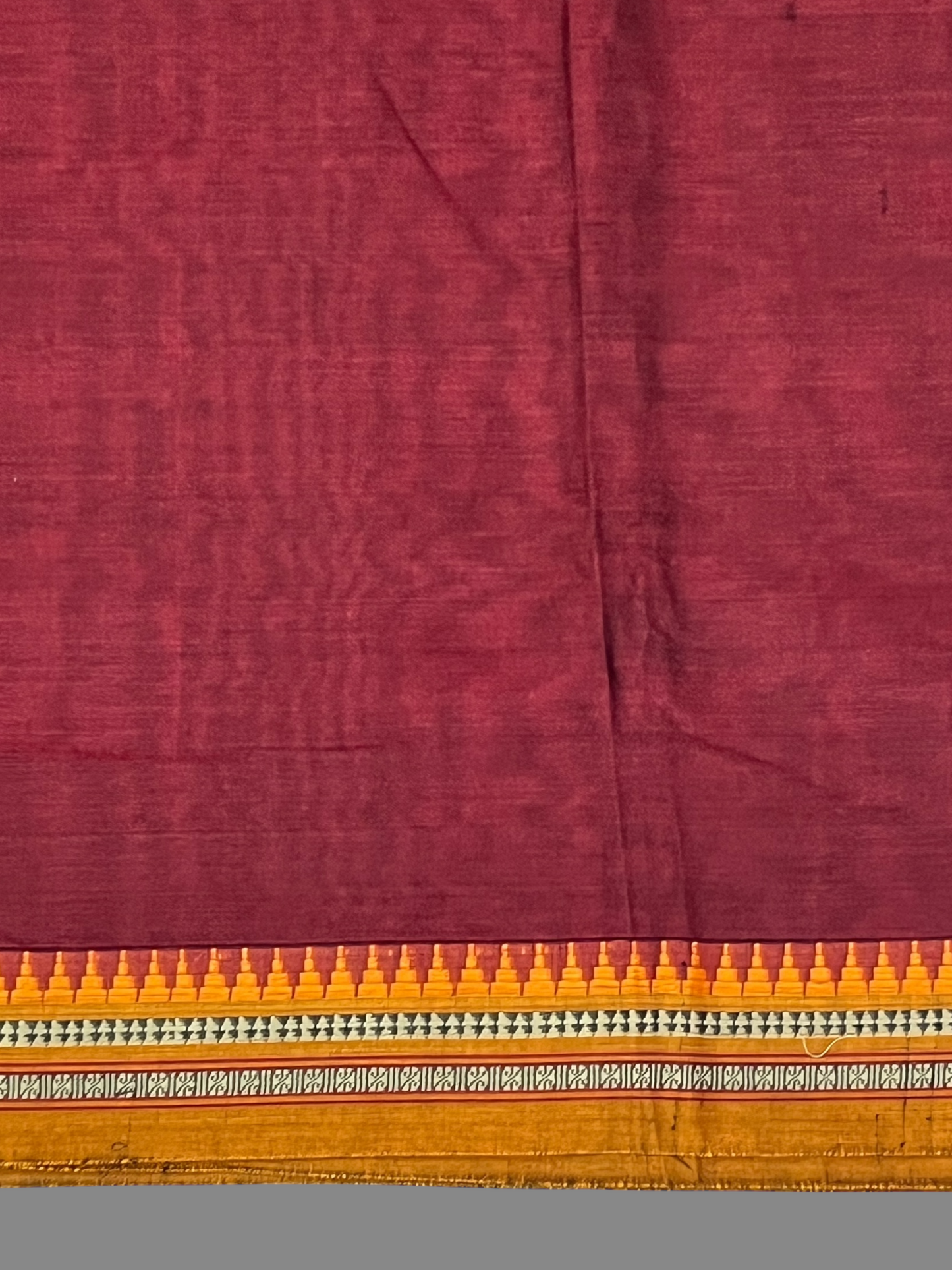 Narayanpet  Brown Cotton Sarees CS34
