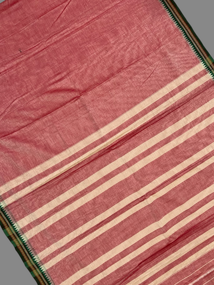 Narayanpet  Light Pink Cotton Sarees CS31