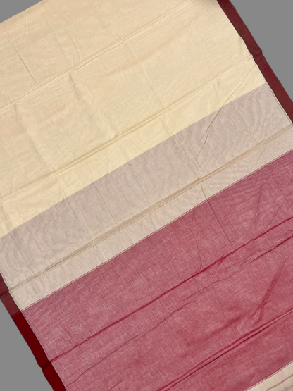 Narayanpet  Cream Cotton Sarees CS8