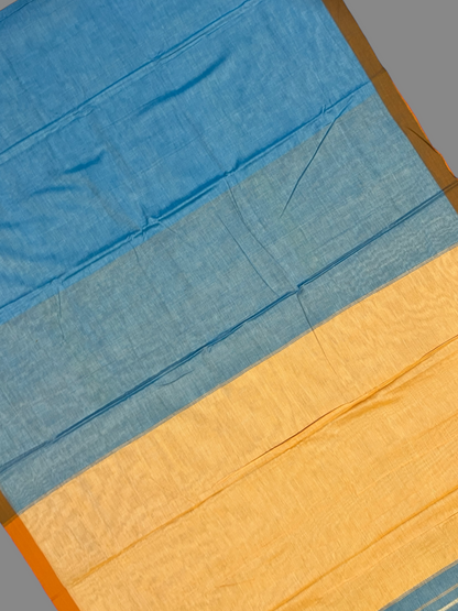 Narayanpet  Blue Cotton Sarees CS9