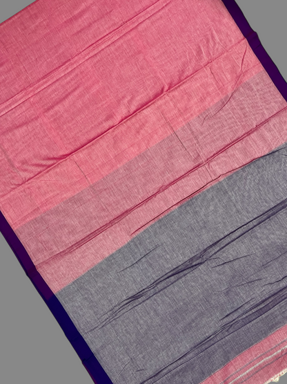 Narayanpet  Pink Cotton Sarees CS11