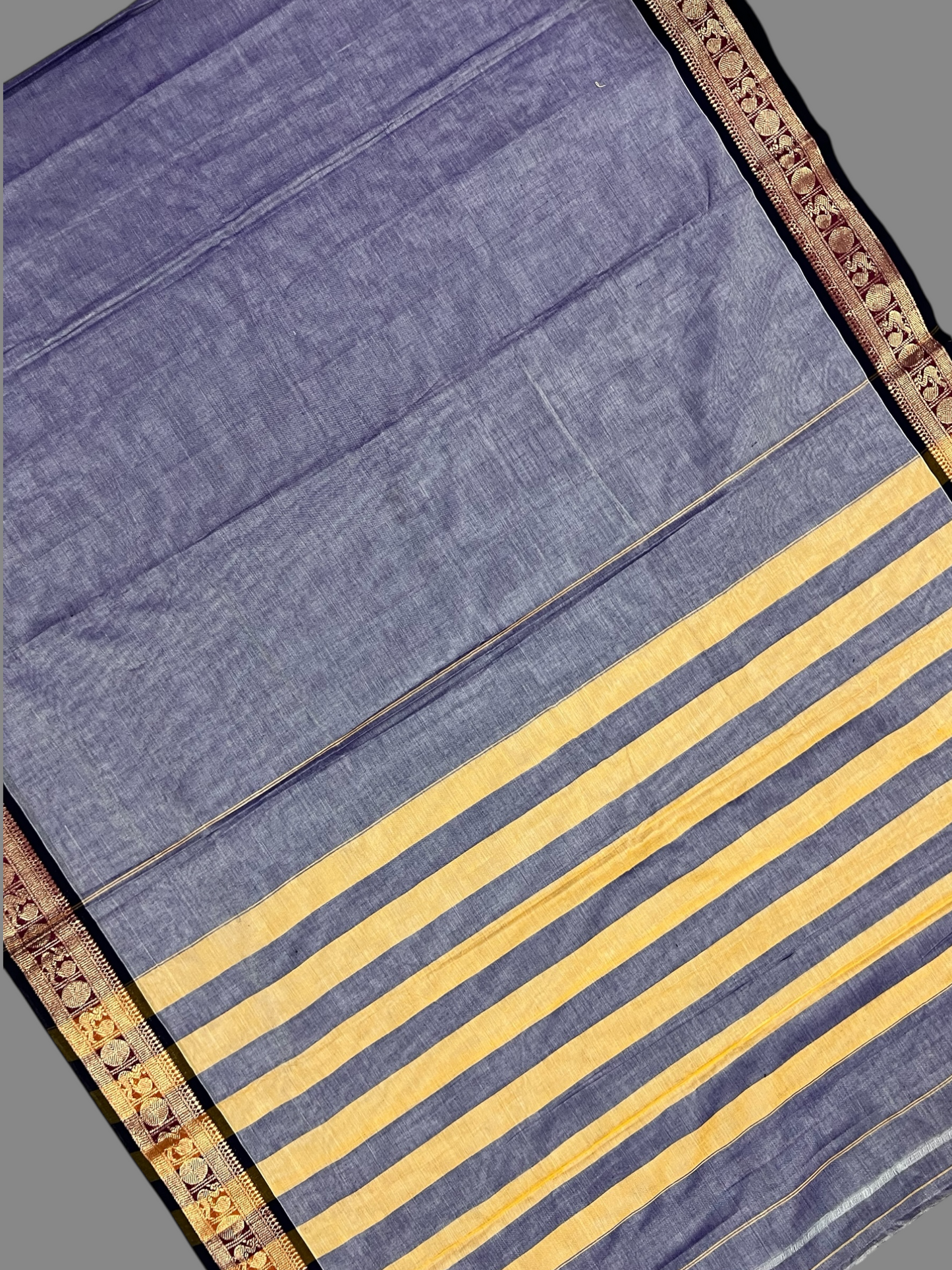 Narayanpet  Lavender Cotton Sarees CS46