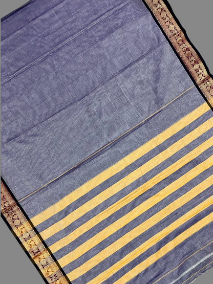 Narayanpet  Lavender Cotton Sarees CS46