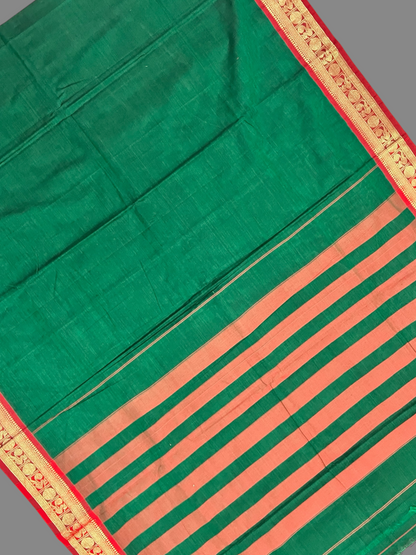 Narayanpet  Green Cotton Sarees CS43
