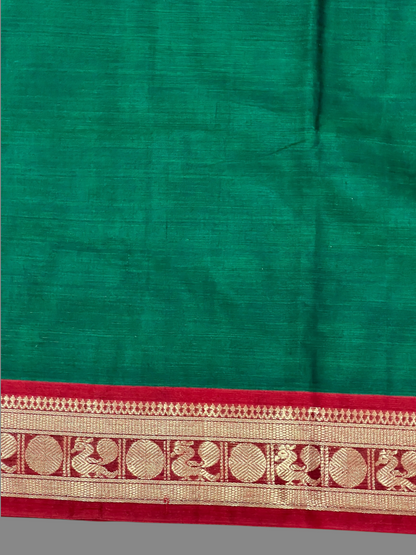 Narayanpet  Green Cotton Sarees CS43