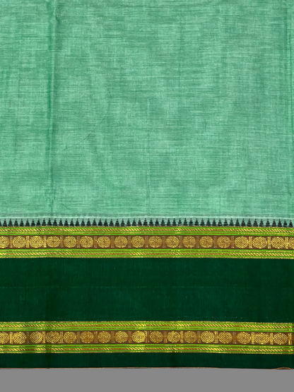 Narayanpet  Pista Green Cotton Sarees CS21