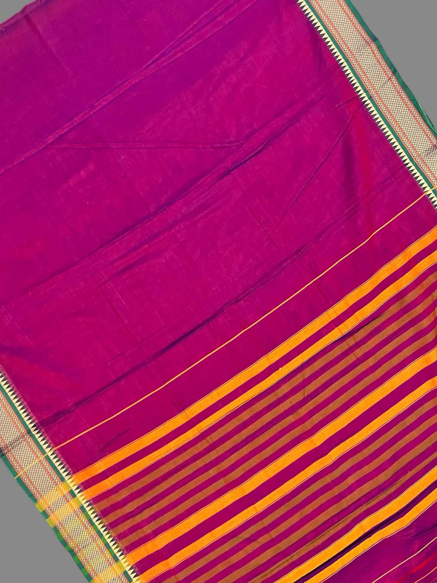 Narayanpet  Magenta Cotton Sarees CS14